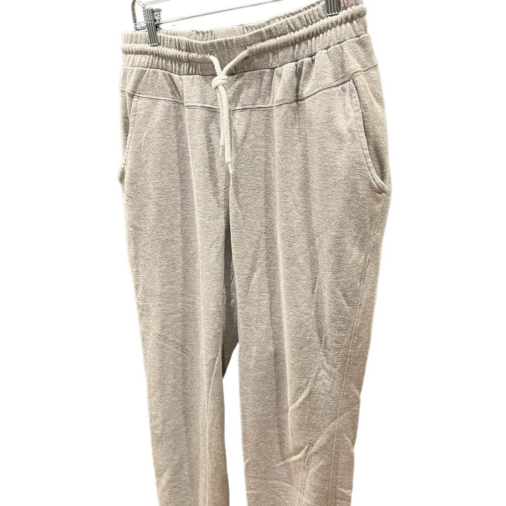 Grey Womens Warm and Cozy Sweat Pants - Size L